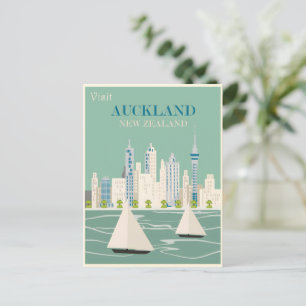 Carte Postale Poster vintage Auckland