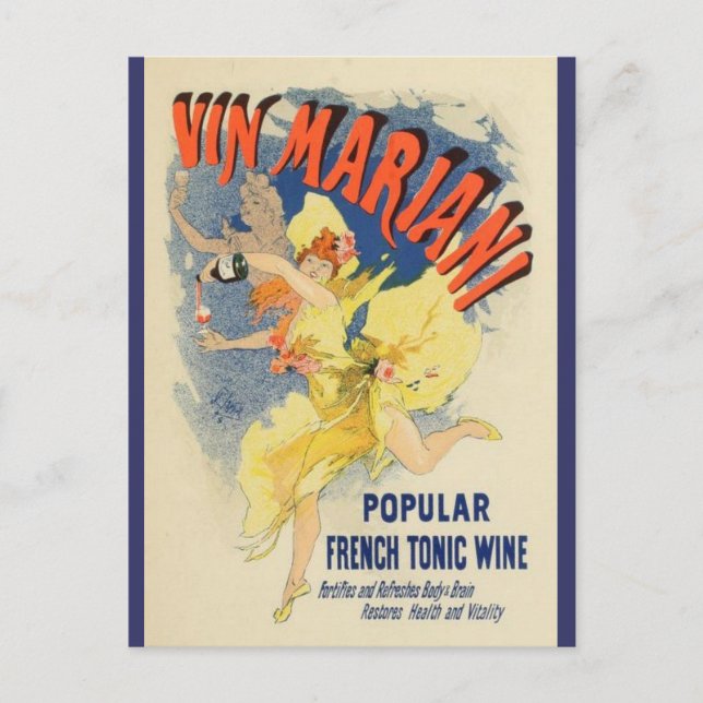 Carte postale poster vintage Belle Epoque (Devant)