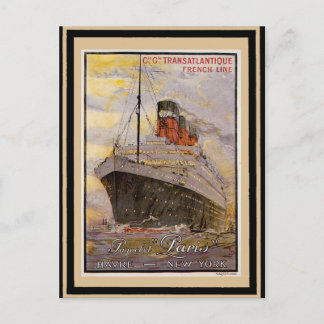 Carte Postale Poster Vintage voyage 42