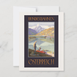 Carte Postale Poster Vintage voyage Bundesbahnen Österreich 192