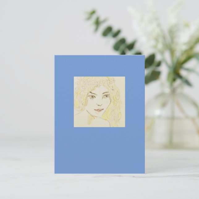 Carte Postale Postkarte (Debout devant)