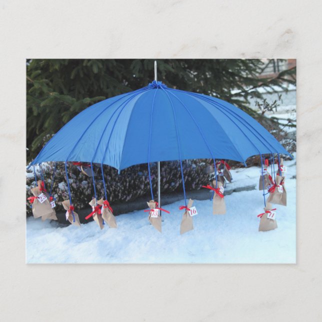 Carte Postale Postkarte - Adventskalender (Devant)