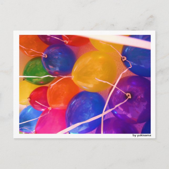 Carte Postale Postkarte - Ballons II (Devant)