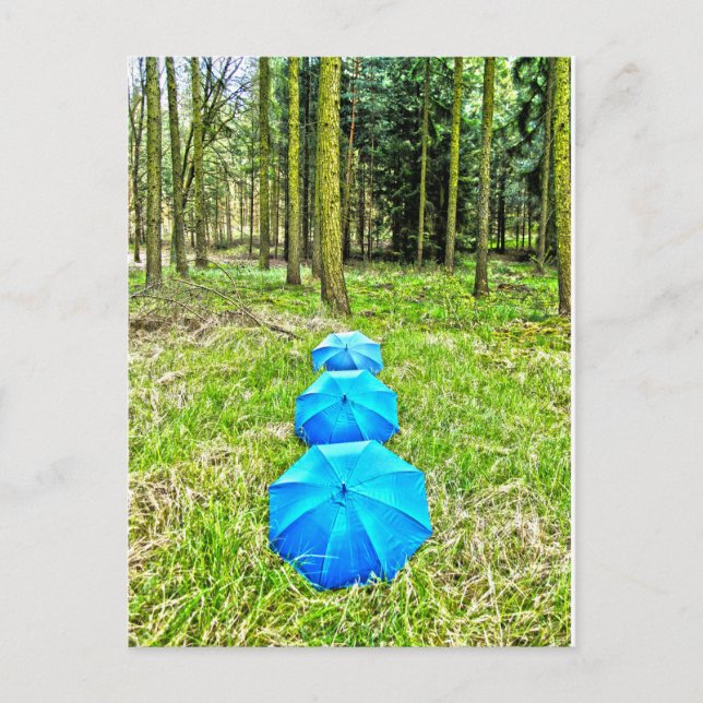 Carte Postale Postkarte - en Reih und Glied (Devant)