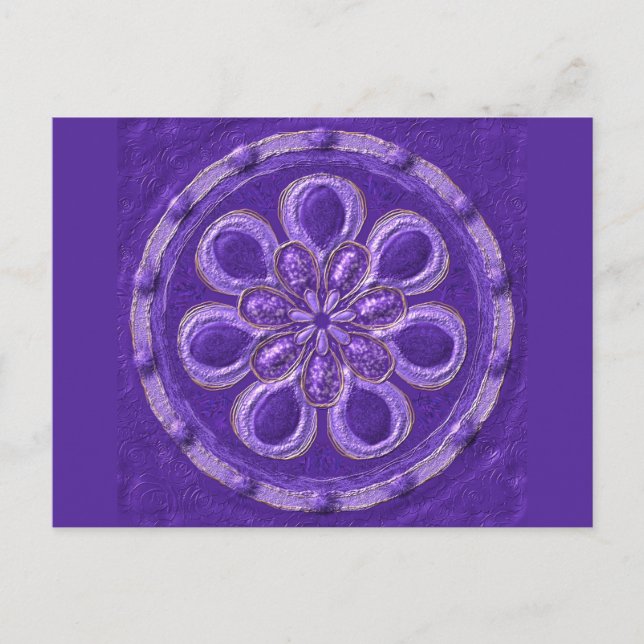 Carte Postale Postkarte MagicMandala EE Raphael (Devant)