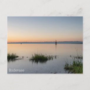 Carte Postale Postkarte vom Bodensee mit Alpen