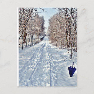 Carte Postale Postkarte - Winterspaziergang II