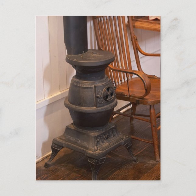 Carte Postale Pot Belly Stove (Devant)