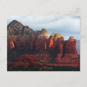 Carte Postale Pot de café nuageux Rock à Sedona Arizona