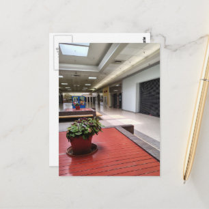 Carte Postale Pot de plantes d'intérieur Espace liminal Centre c