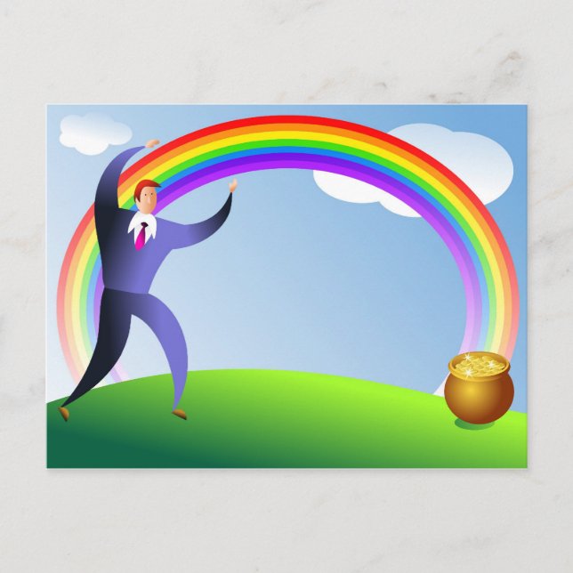 Carte Postale Pot d'or (Devant)