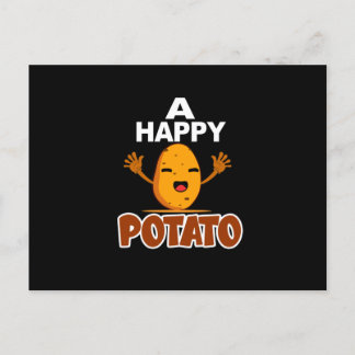 Carte Postale Potato, Addict, frites