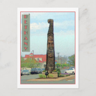 Carte postale Poteau Totem Bethany