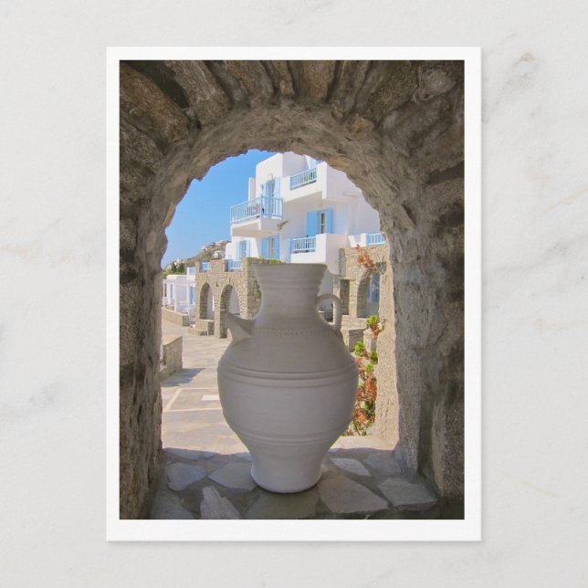Carte Postale Poterie à Mykonos (Devant)