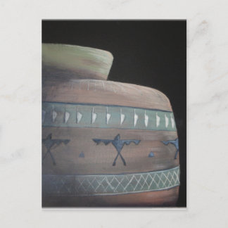 Carte Postale Poterie indienne éclairée