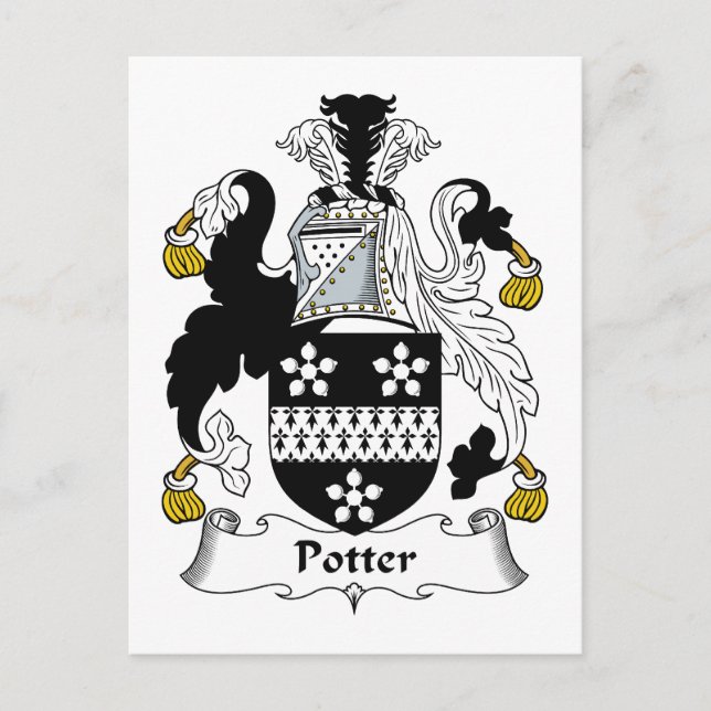 Carte Postale Potter Family Crest (Devant)