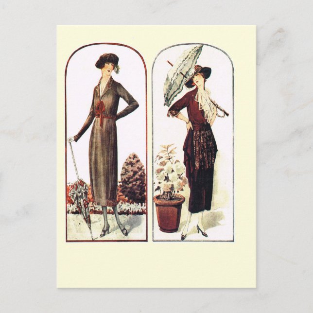 Carte Postale Pottering dans le jardin (Devant)