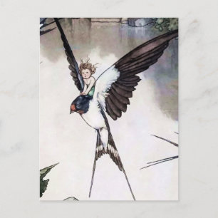 Carte Postale Poucelina par W Heath Robinson