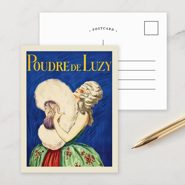 Carte Postale Poudre De Luzy | Leonetto Cappiello (Créateur téléchargé)