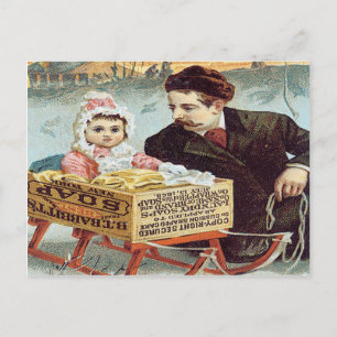 Carte Postale Poudre de savon de Babbitt