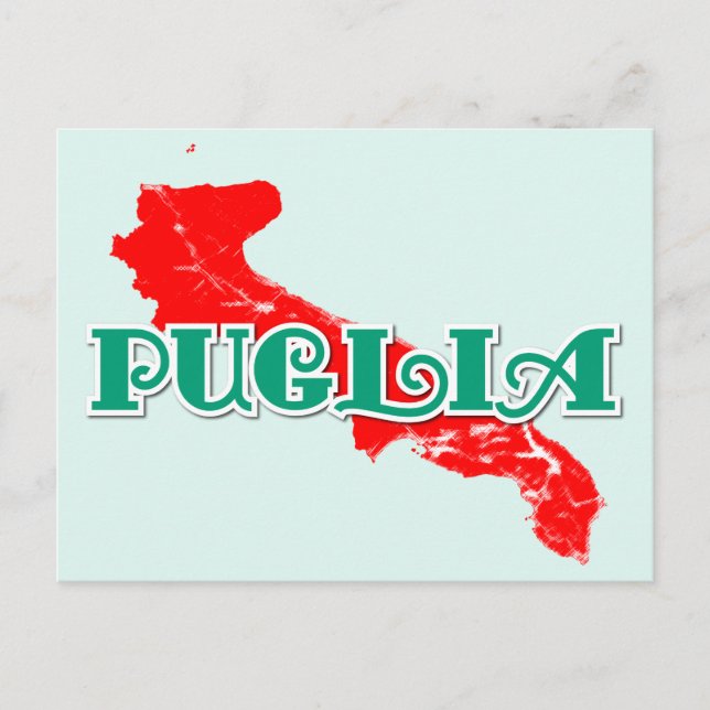 Carte Postale Pouilles (Devant)