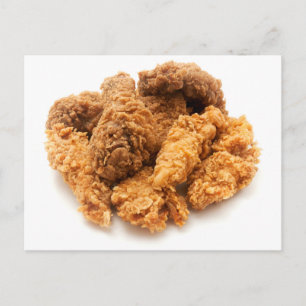 Carte Postale poulet frit
