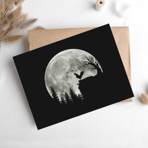 Carte Postale Poulet Sur Montagne Halloween Poulet Amateurs