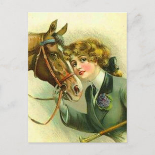Carte Postale Pouliche irlandaise