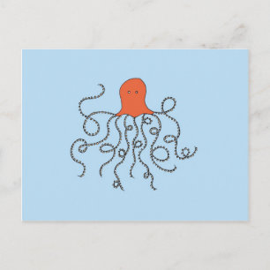 Carte Postale poulpe