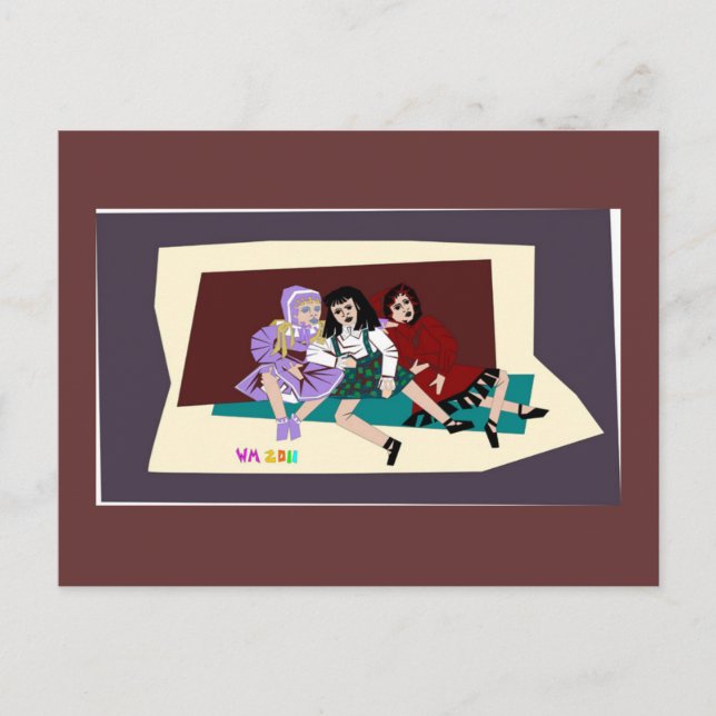 Carte Postale Poupée (Devant)