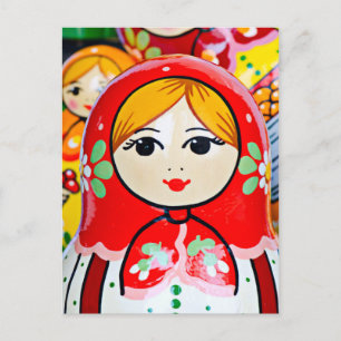 Carte Postale Poupée Matryoshka
