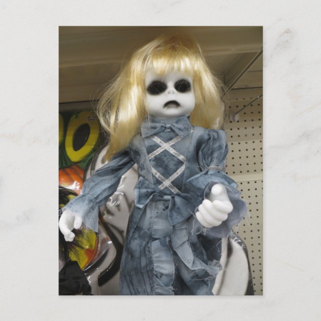 Carte Postale Poupée Zombie (Devant)
