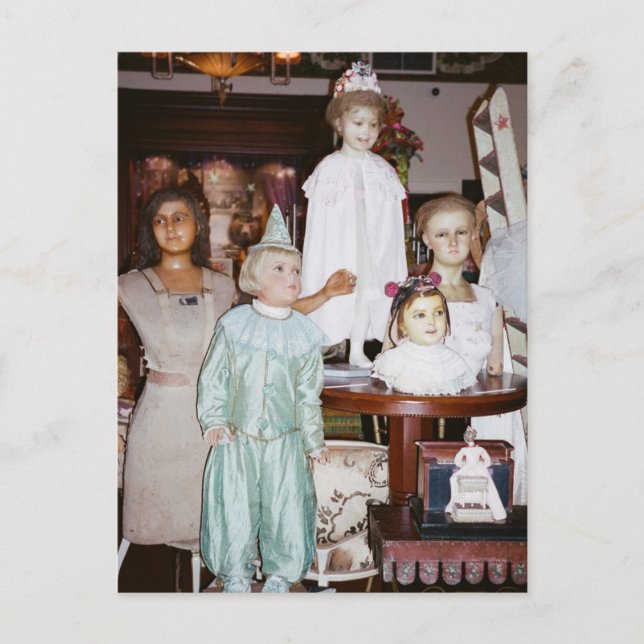 Carte Postale Poupées anciennes vintage (Devant)