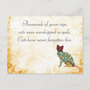 Carte postale pour animal de compagnie Patchwork
