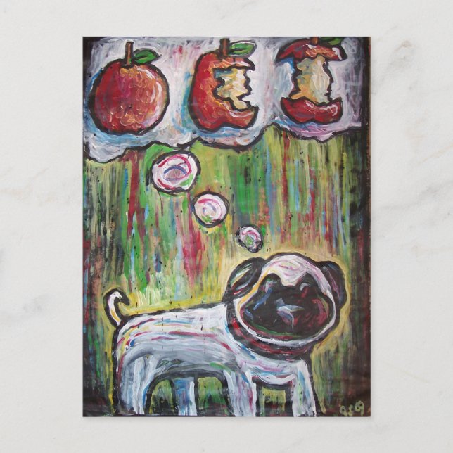 carte postale pour chien (Devant)