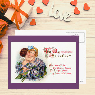 Carte postale pour enfants mignon