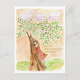 Carte postale pour femmes inspirantes