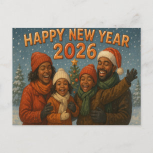 Carte postale pour fêtes annuelles