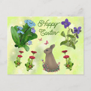 Carte postale pour fleurs de printemps