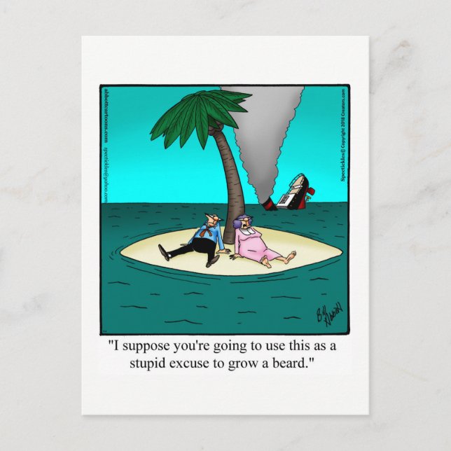 Carte postale pour Humour amusant (Devant)