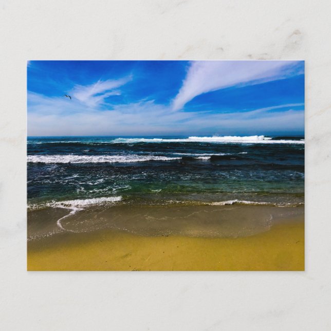 Carte postale pour la belle côte de la Californie (Devant)