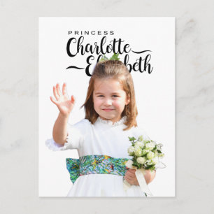 Carte postale pour le 6ème anniversaire de la prin
