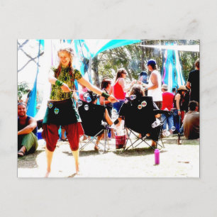 Carte postale pour le plaisir de la bulle