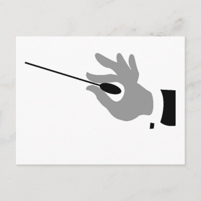 Carte Postale Pour Les Conducteurs De Musique ! (Devant)