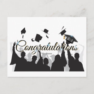 Carte postale pour les diplômés
