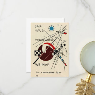 Carte postale pour l'exposition Bauhaus de Kandins