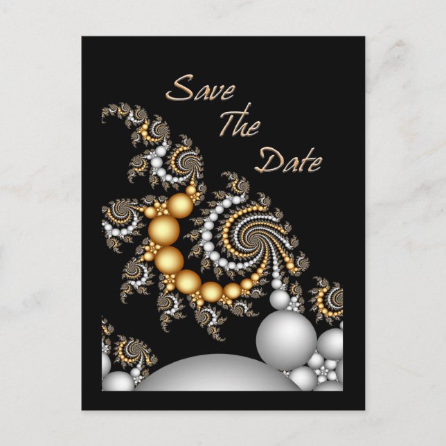 Carte postale pour réserver la date (Devant)