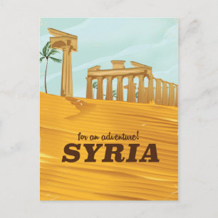 Carte Postale Pour une Aventure ! Temple syrien de Bel