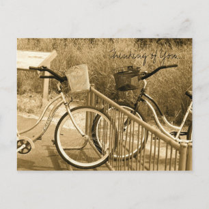 Carte postale pour vélos