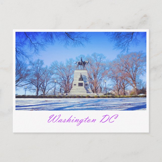 Carte postale pour Washington DC (Devant)
